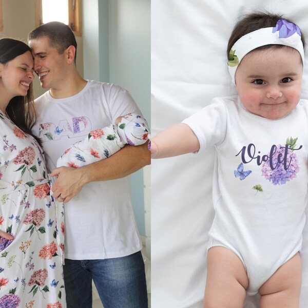 Baby and mommy matching hospital outfits Clearance