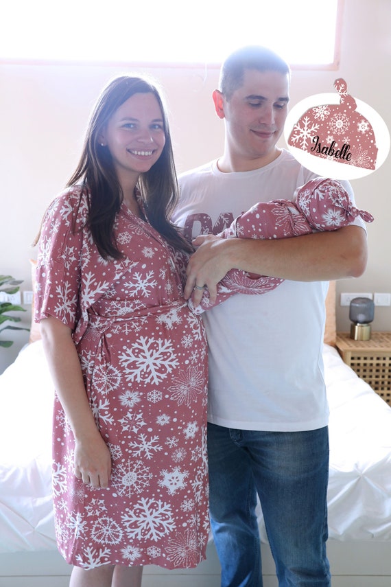 Mommy and Me Outfits Hospital Girl Labor and Delivery Mom and