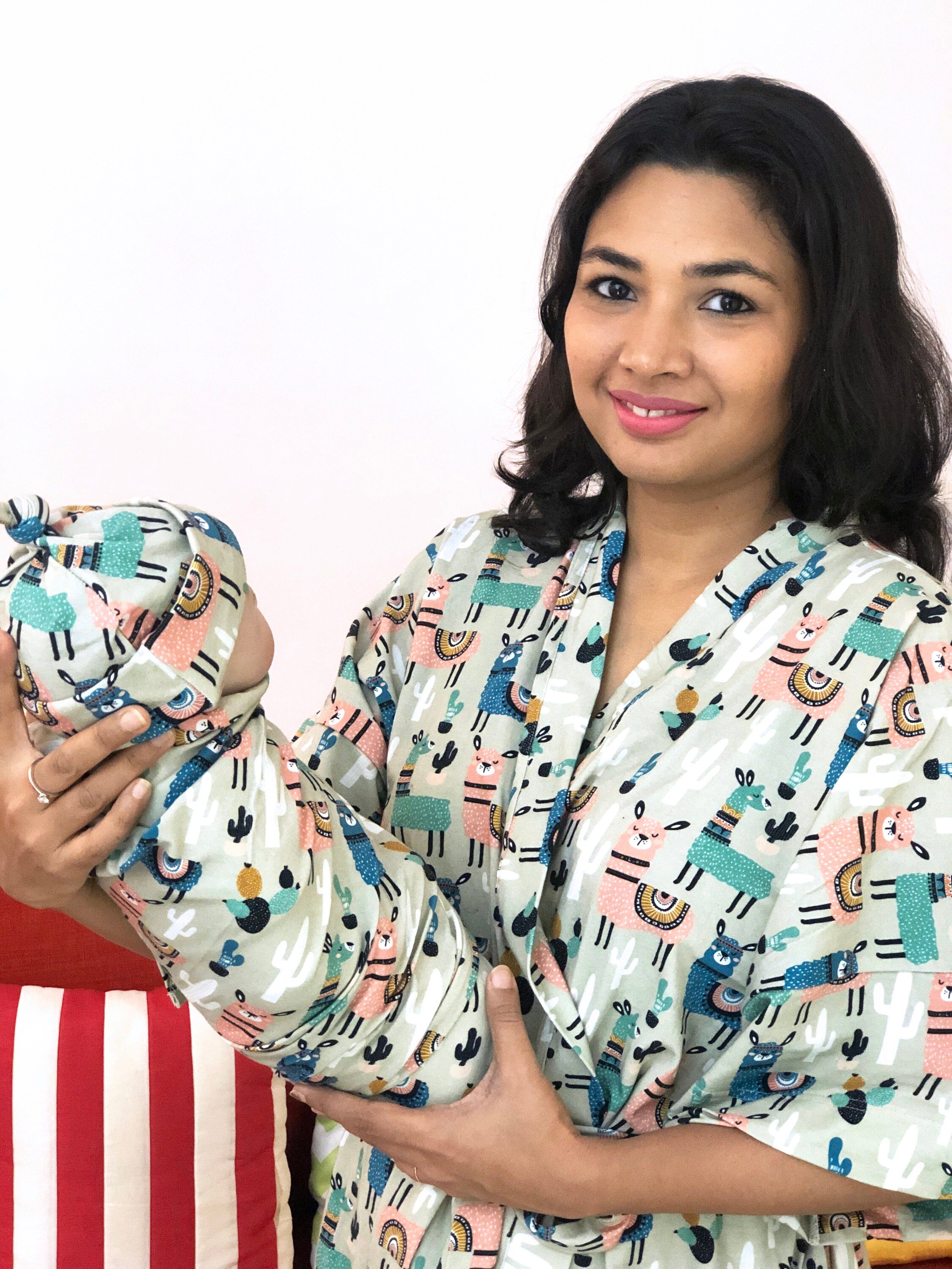 Maternity Robe. Baby Shower Gift. Swaddle Blanket. Mommy and Etsy