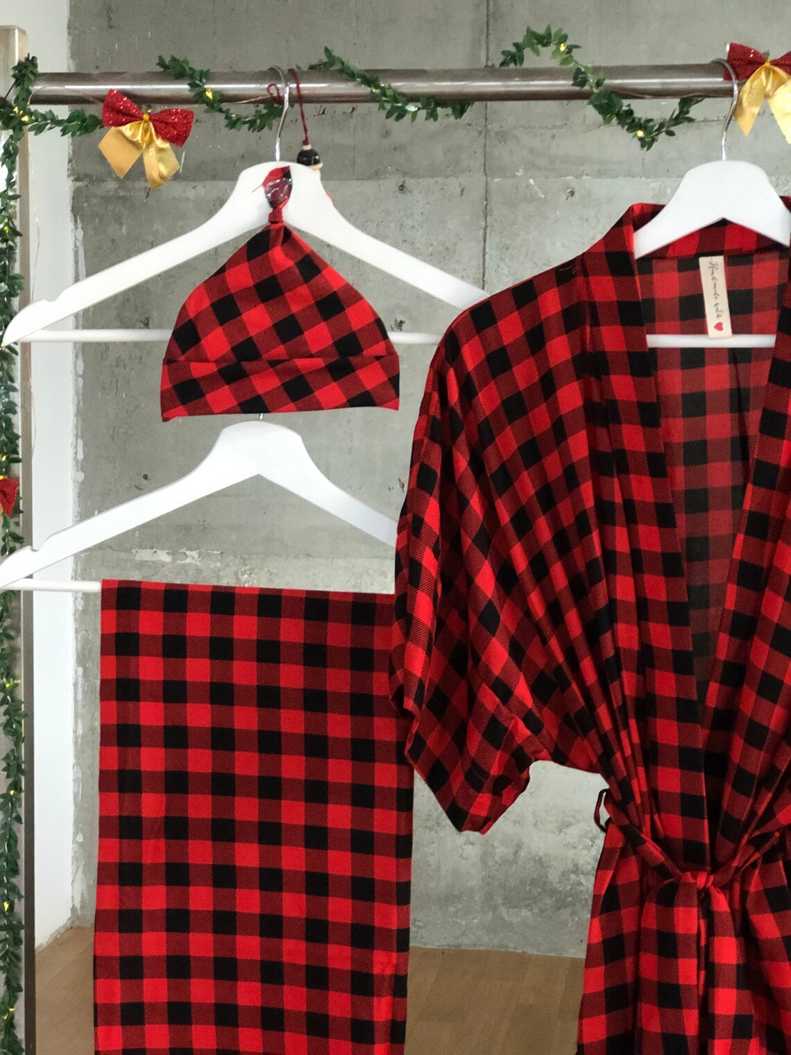 Maternity robe and swaddle set Boy. Mommy and me robe and Etsy