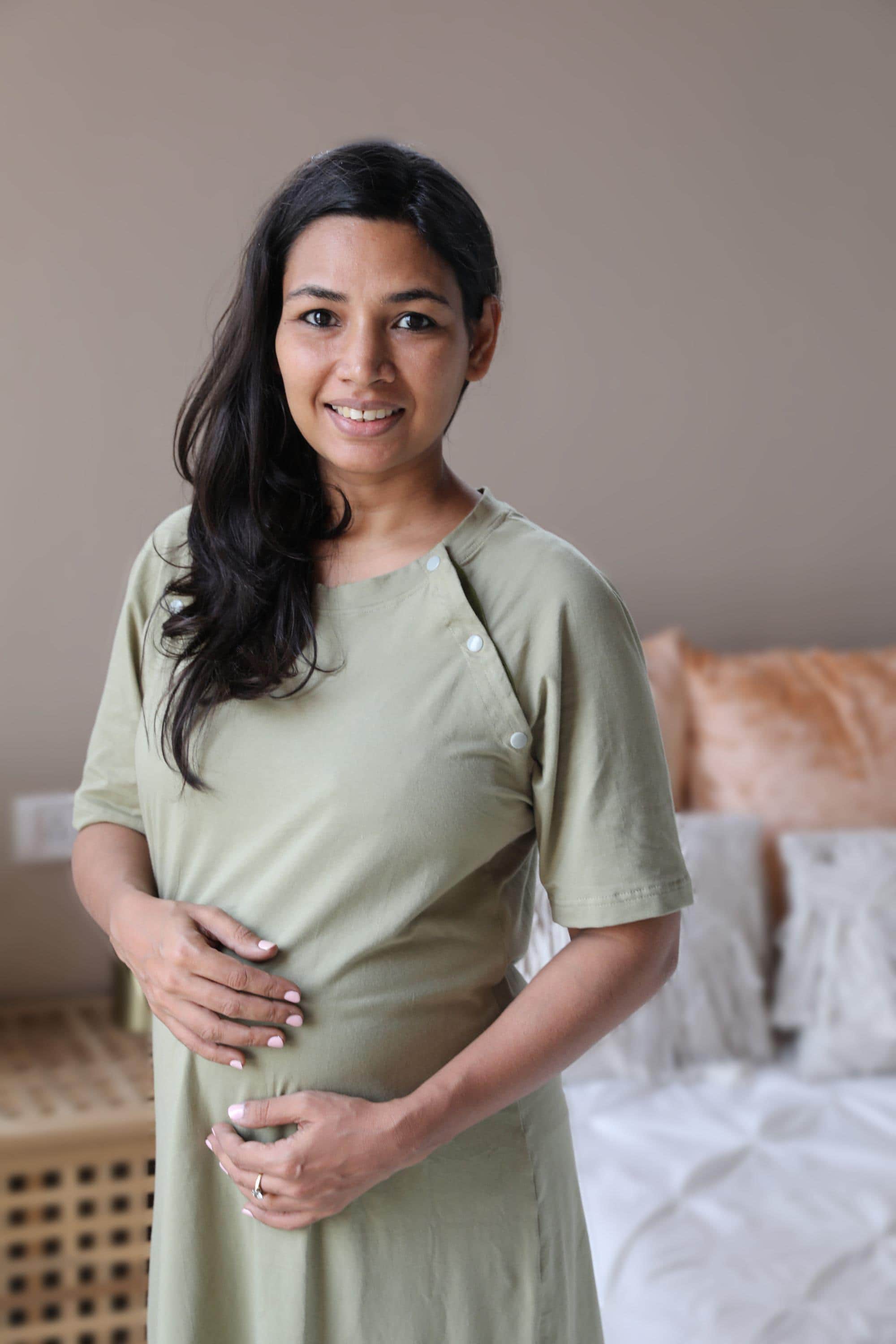 Plus Size Maternity Hospital Gown