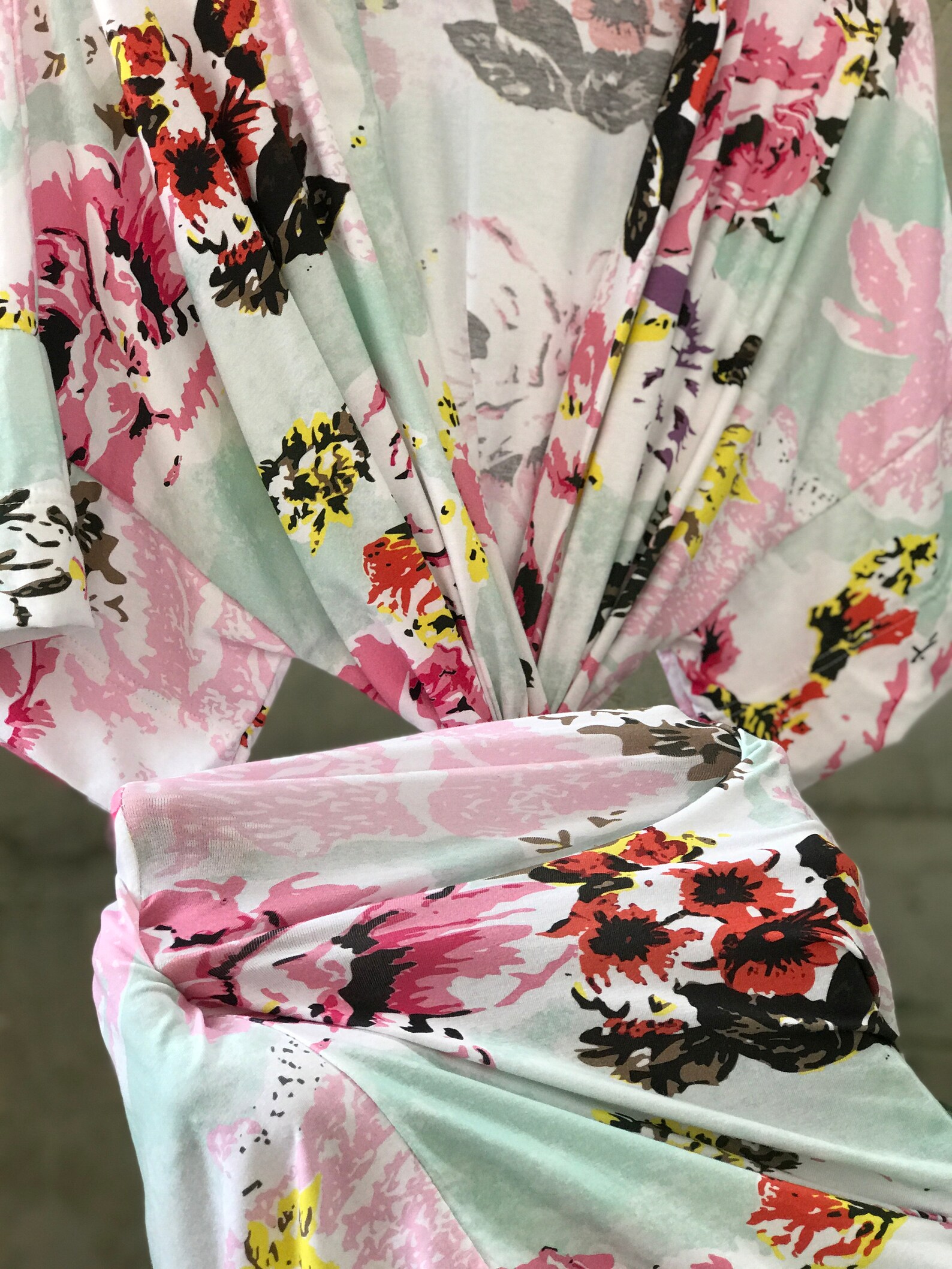 Mommy and Me Robe and Swaddle Set Girl. Family Hospital Robe Etsy