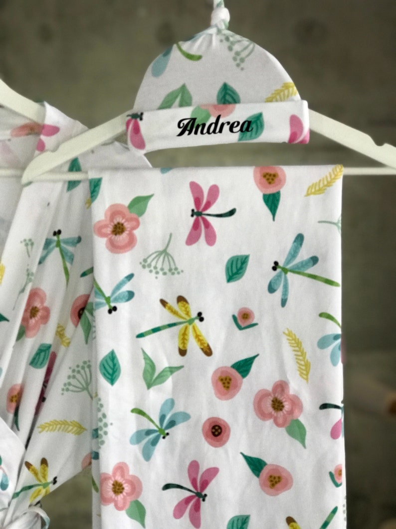 Mommy and Me Robe and Swaddle Set. Christmas. Maternity Robe Etsy