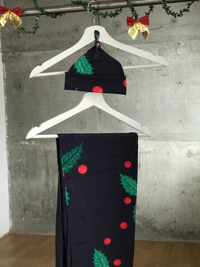 Christmas. Mommy and Me Robe and Swaddle Set. Maternity Robe Etsy