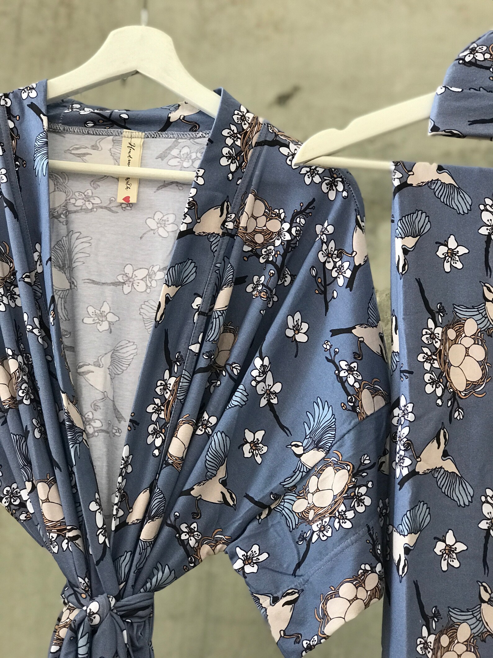 Mommy and me robe and swaddle set girl. Maternity robe and Etsy