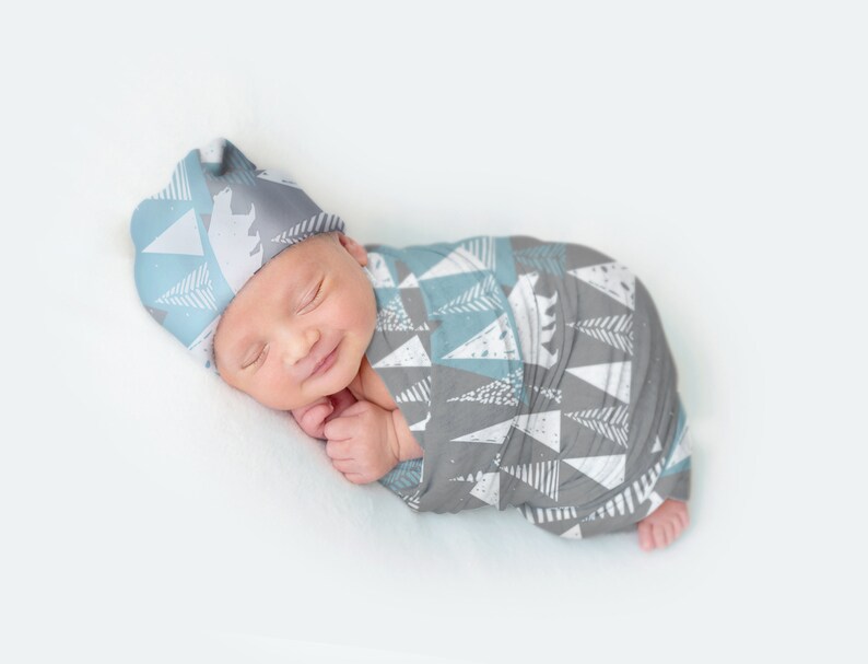 Maternity robe and swaddle set boy. Mommy and me robe and Etsy