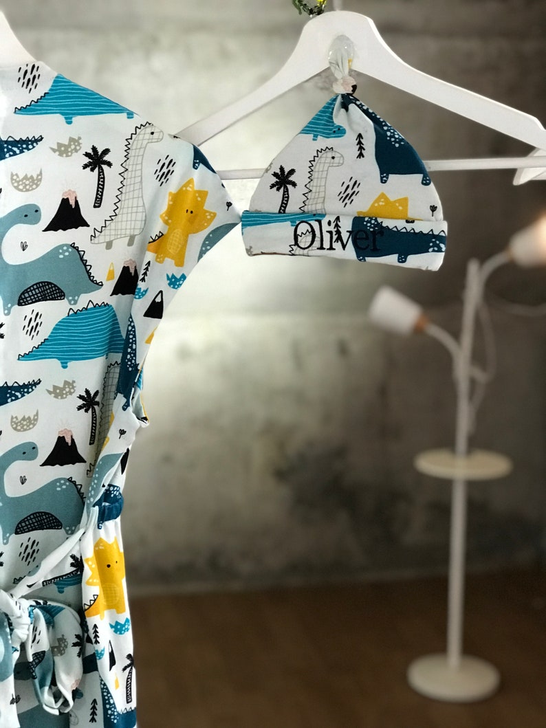 Labor and Delivery Gown. Swaddle Set Boy. Hospital Gown and Etsy