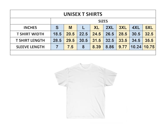 Forkortelse hage ballade 5XL 4XL 3XL 2XL T Shirt Size Upgrade. Long Sleeve Upgrade. - Etsy
