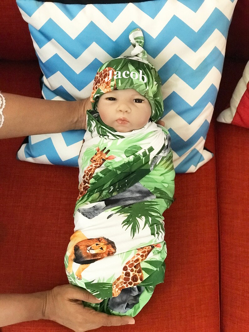 Maternity Robe and Swaddle Set Boy or Girl. Mommy and Me Robe Etsy