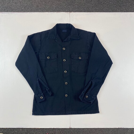 1960s Overdyed OG-107 Military Field Shirt