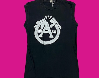 Vintage 1980s Crass T-shirt