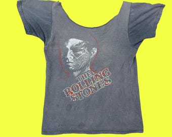 Vintage 1980s Rolling Stones "Tattoo You" T-shirt