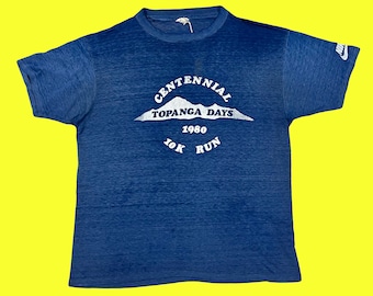 NIKE Shirt 1979 Vintage Super RARE/ Original Cascade Run Pinwheel