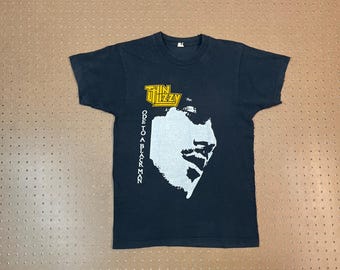 Camiseta Thin Lizzy dos anos 80