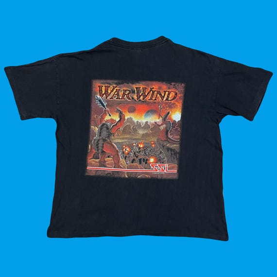 1990s War Wind PC Fantasy Game T-Shirt