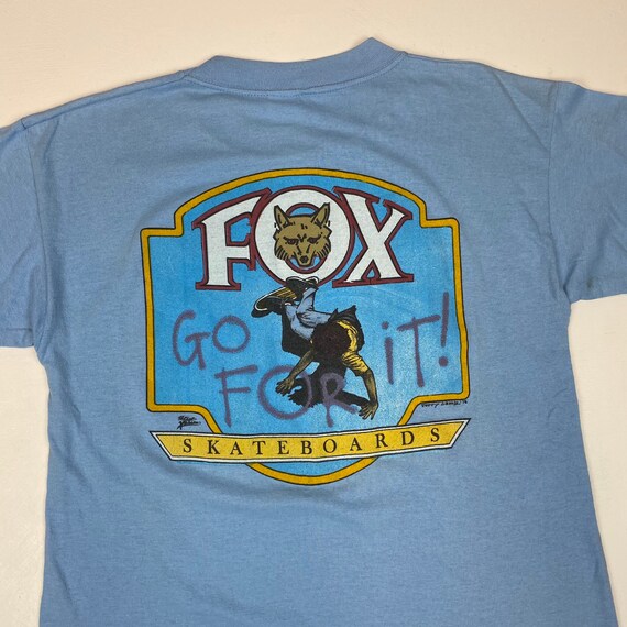 1970s Fox Skateboards "Go For It" T-Shirt