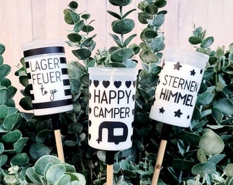 Geschenkidee | Gartenfackeln | CAMPING