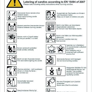 Kerze im Glas verschiedene Motive ERINNERUNG TRAUER Bild 3