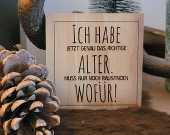 Dekoschild | Holzschild | Geschenk | SPRUCHSCHILD