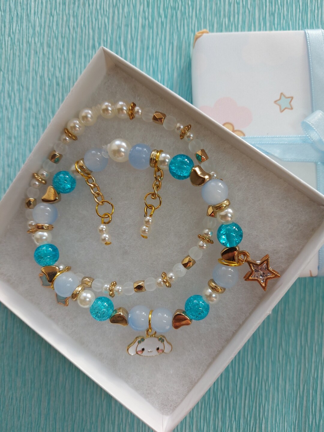 Cinnamoroll Sanrio Bracelet 2 Pack Etsy