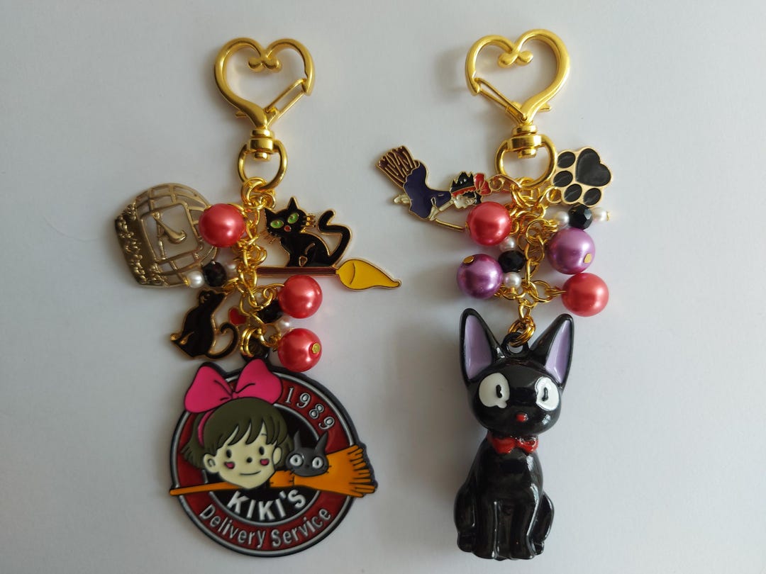 Kiki's Delivery Service Anime Keychains - Etsy