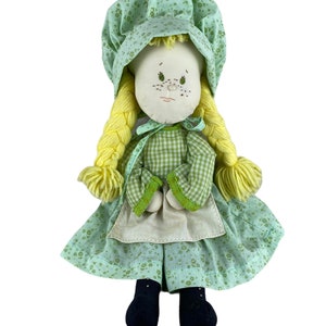 Holly Hobbie Handmade Vintage Fabric Doll