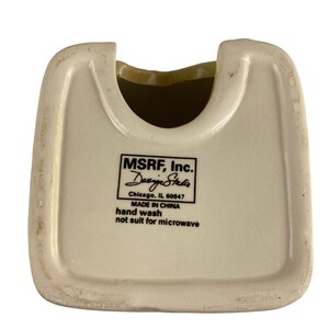 Tea Dispenser Ceramic Tea Bag Storage Vintage MSRF, Inc Design Studios ...