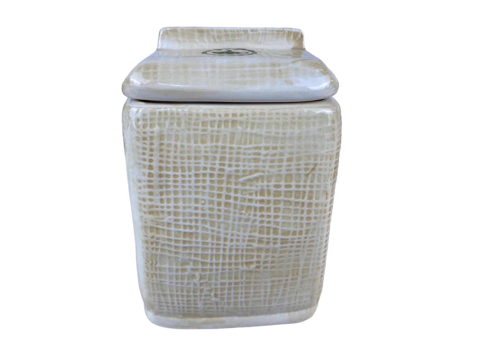 Tea Dispenser Ceramic Tea Bag Storage Vintage MSRF, Inc Design Studios ...