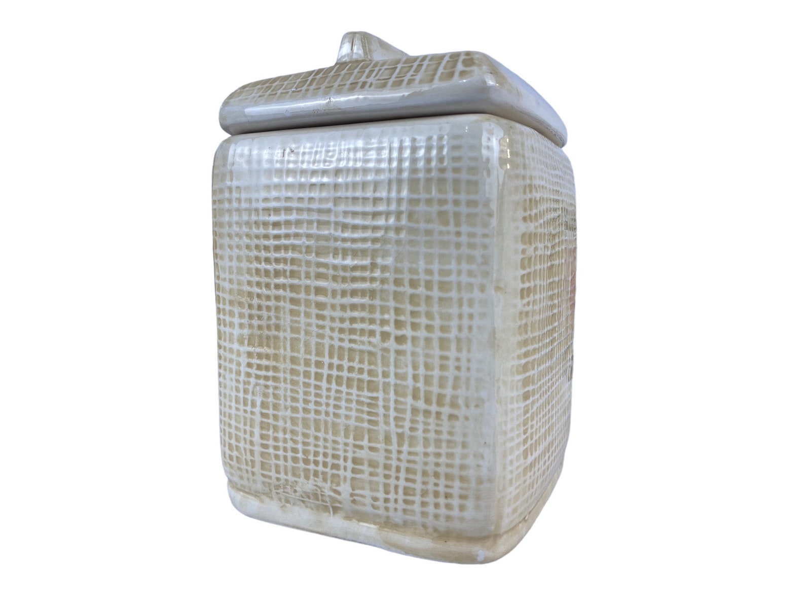 Tea Dispenser Ceramic Tea Bag Storage Vintage MSRF, Inc Design Studios ...