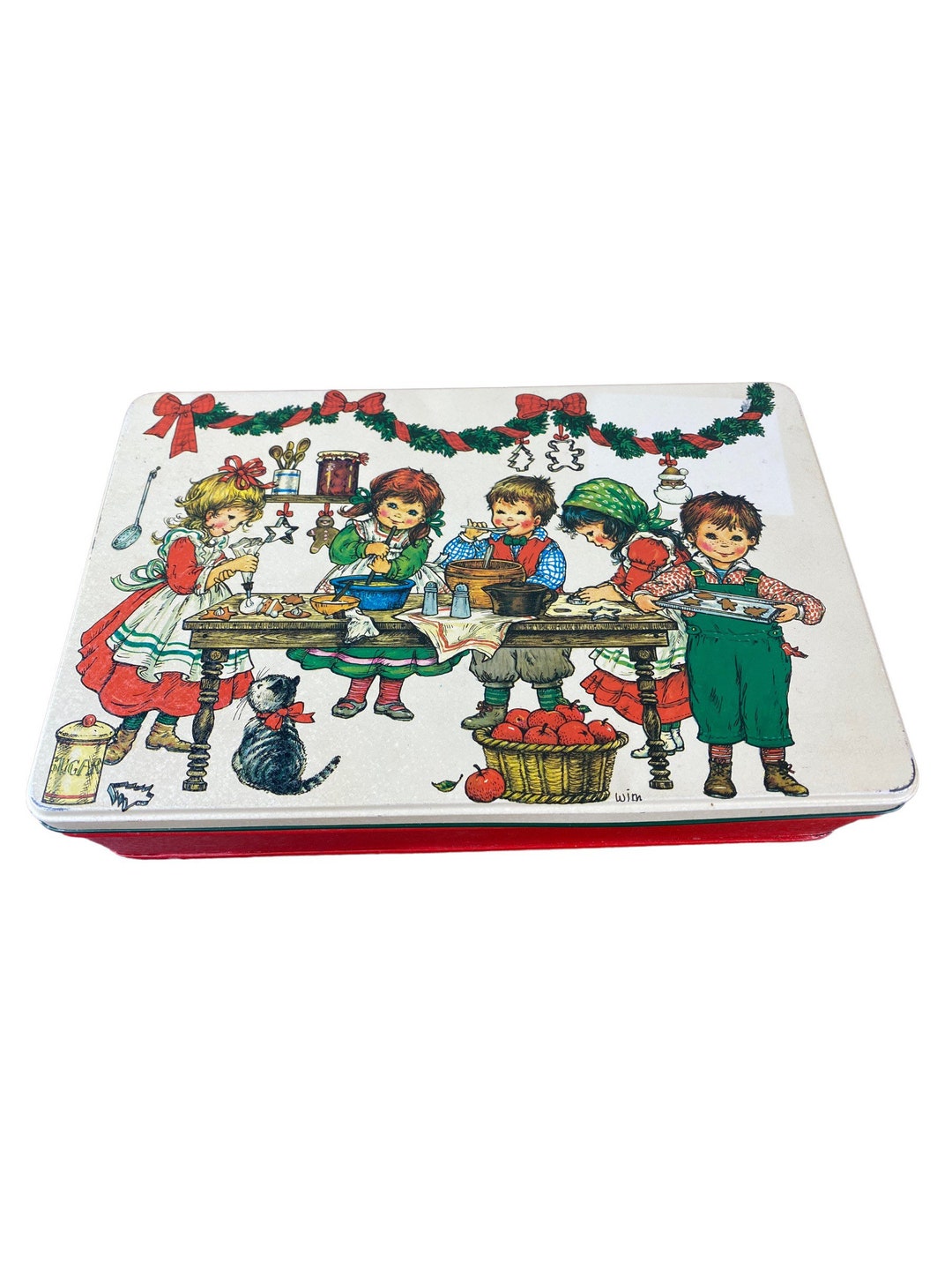 Potpourri press christmas tins