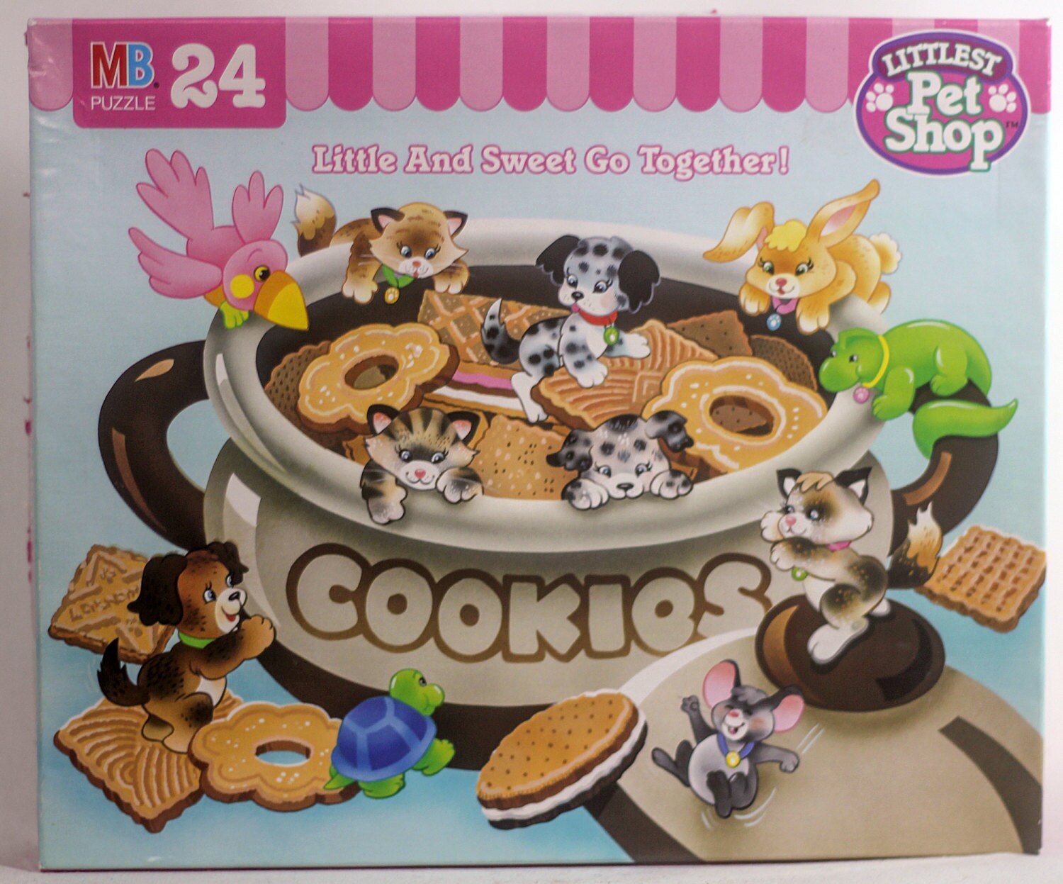 Vintage HTF G1 Littlest Pet Shop 90s LPS 24Piece Puzzle Etsy