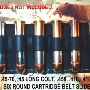 Leather Cartridge Belt Slide Holder 45 70 444 450 416 Etsy Leather Cartridge Belt Slide Holder 45 70 444 450 416 Etsy