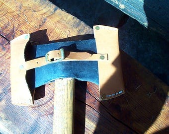 Double bit Leather Axe case