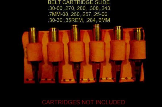 Rifle Cartridge Case with Belt Loop Bullet Holder Pouch .223 .308 .243 Carrier