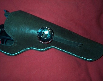 Black powder, big bore, right hand cross draw revolver holster