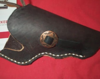 Heritage Barkeep, cross draw, short barrel revolver holster