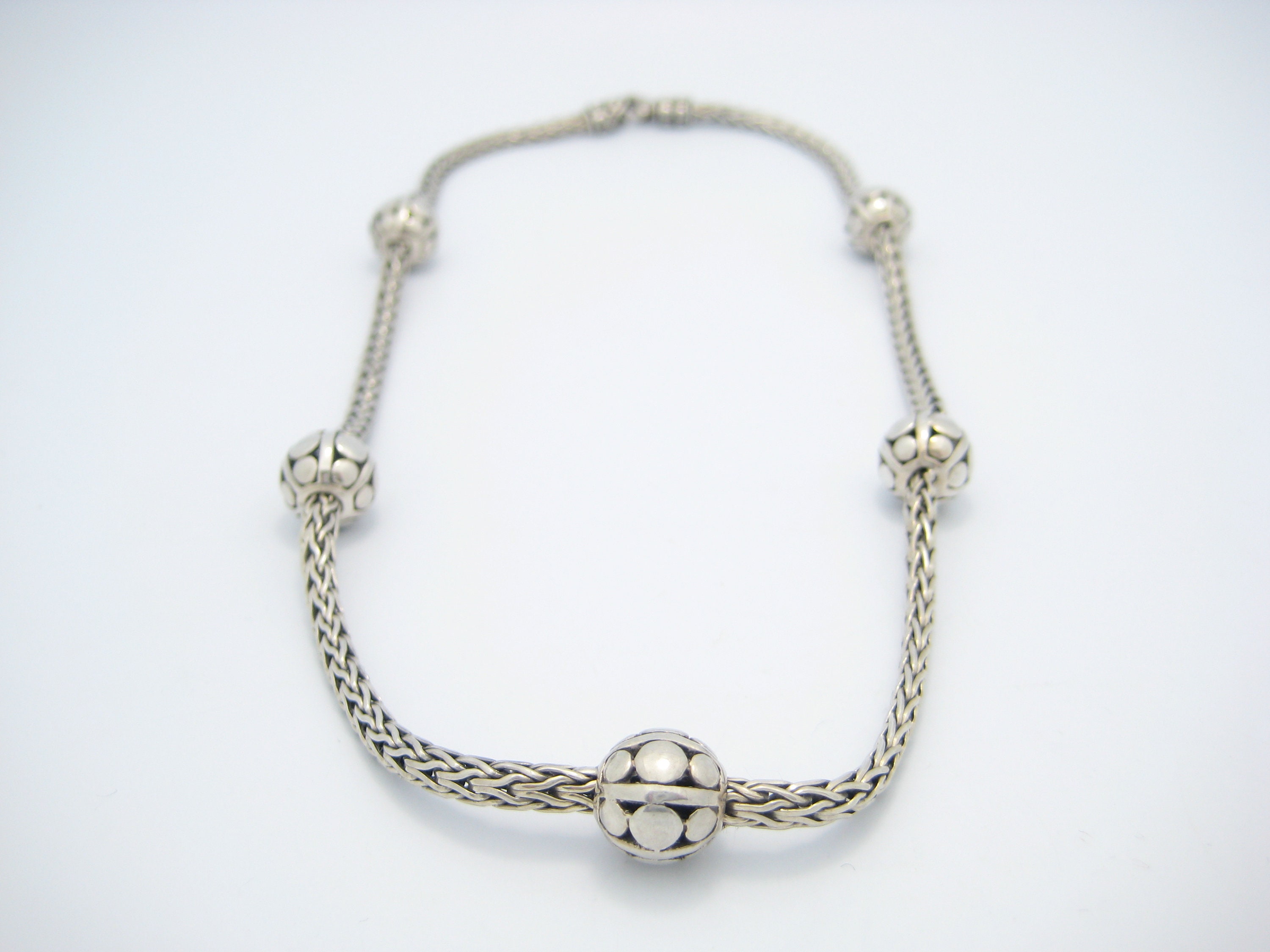 John Hardy Sterling Silver Dot Ball 