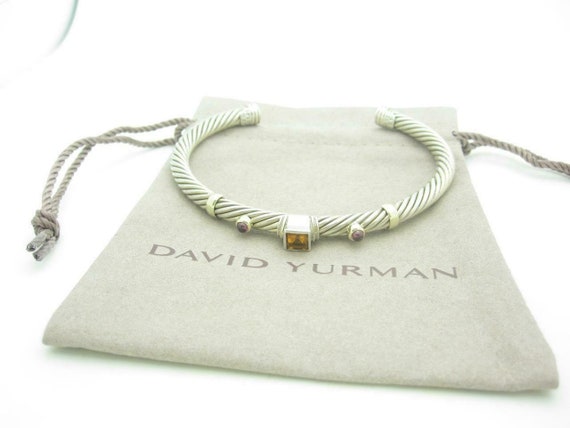 David Yurman Sterling Silver \u0026 14K 