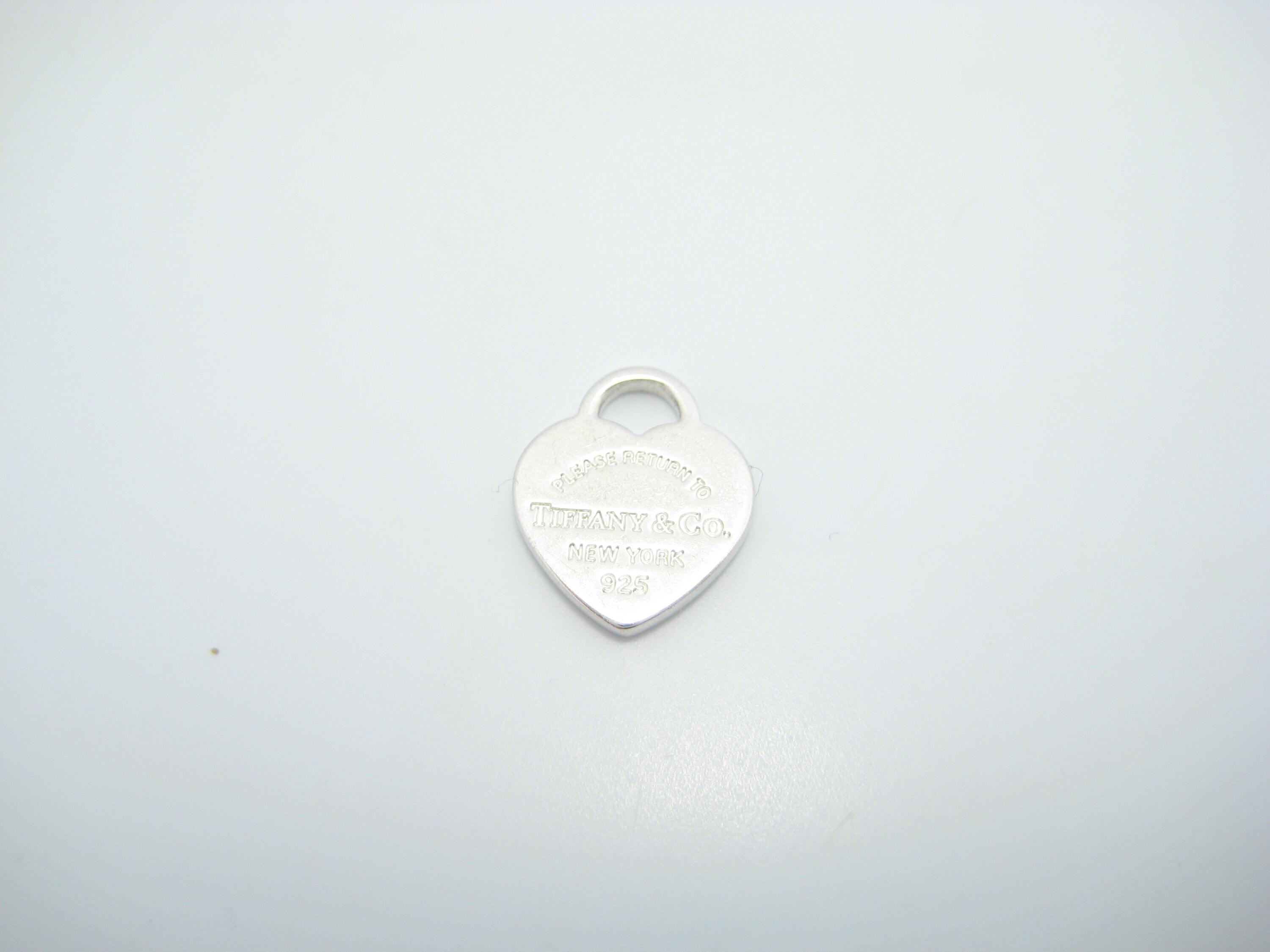 Sterling Silver Mini Heart Tag 