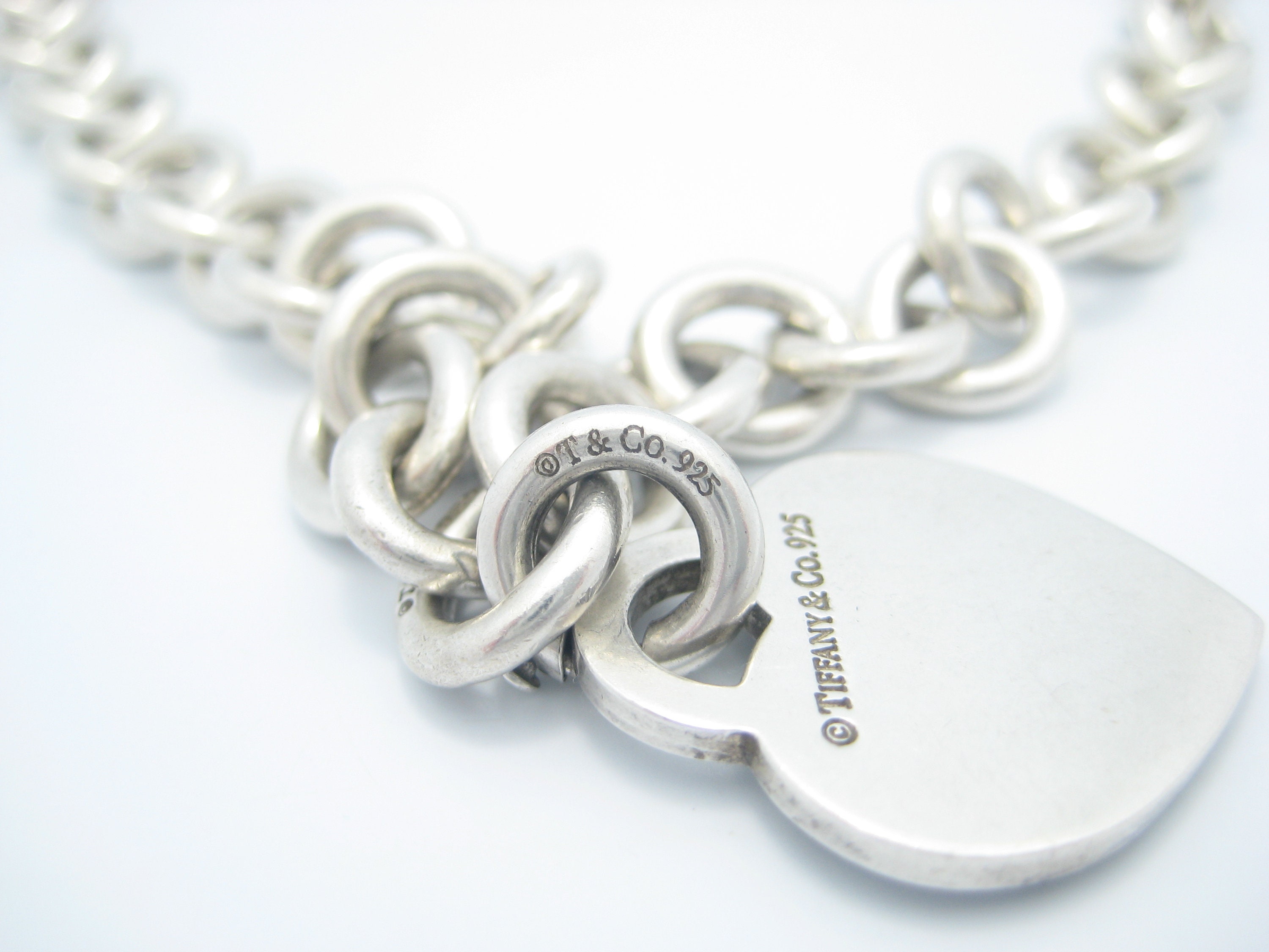 Sterling Silver Notes Heart Chain 