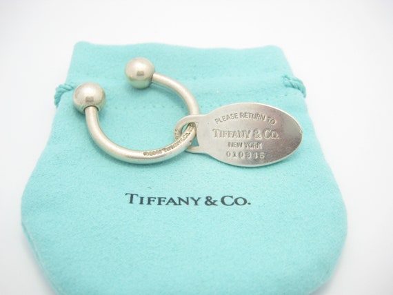 Medium Oval Dog Tag Key Ring - Etsy 