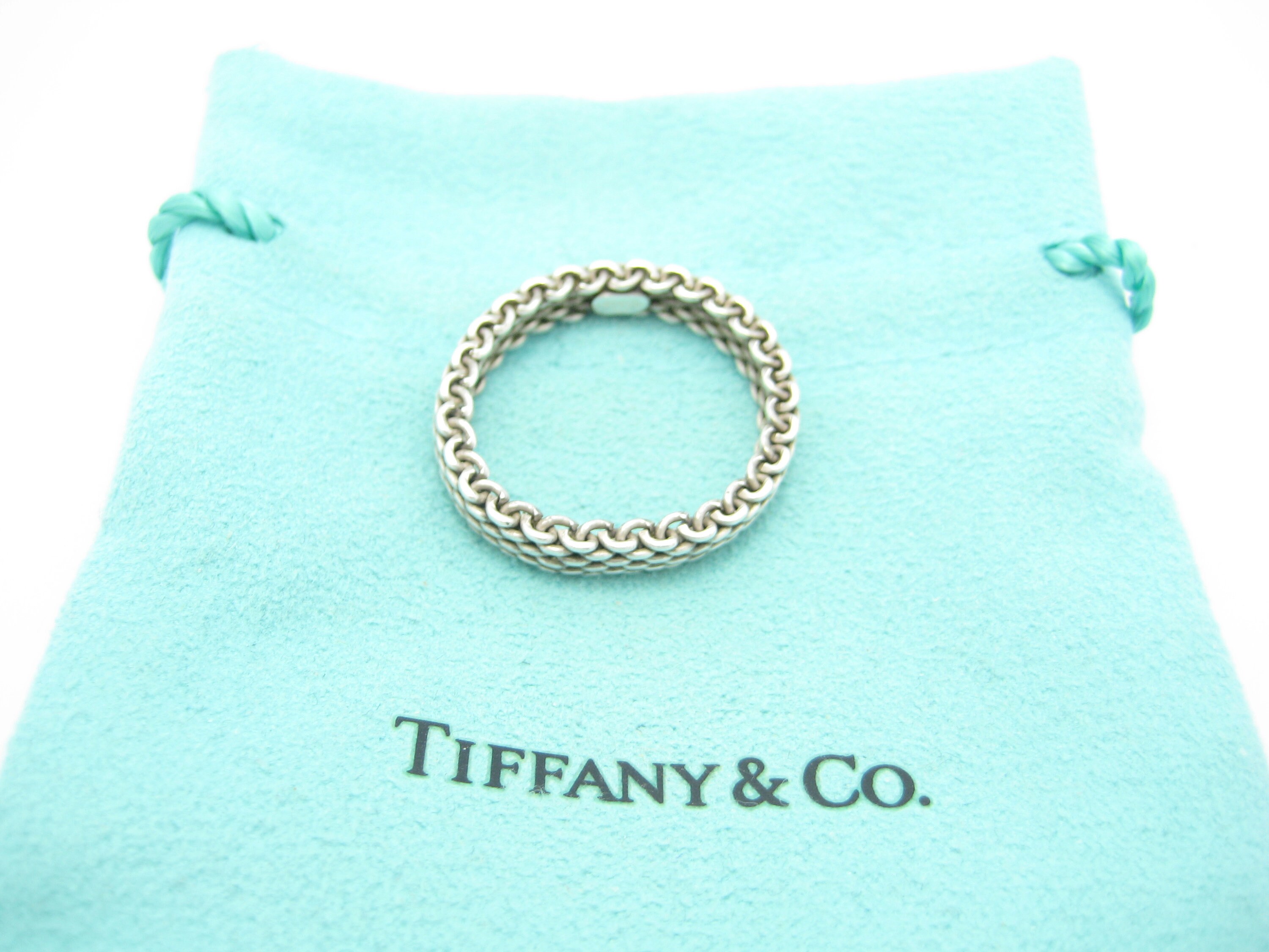 Narrow Somerset Mesh Band Ring - Etsy 