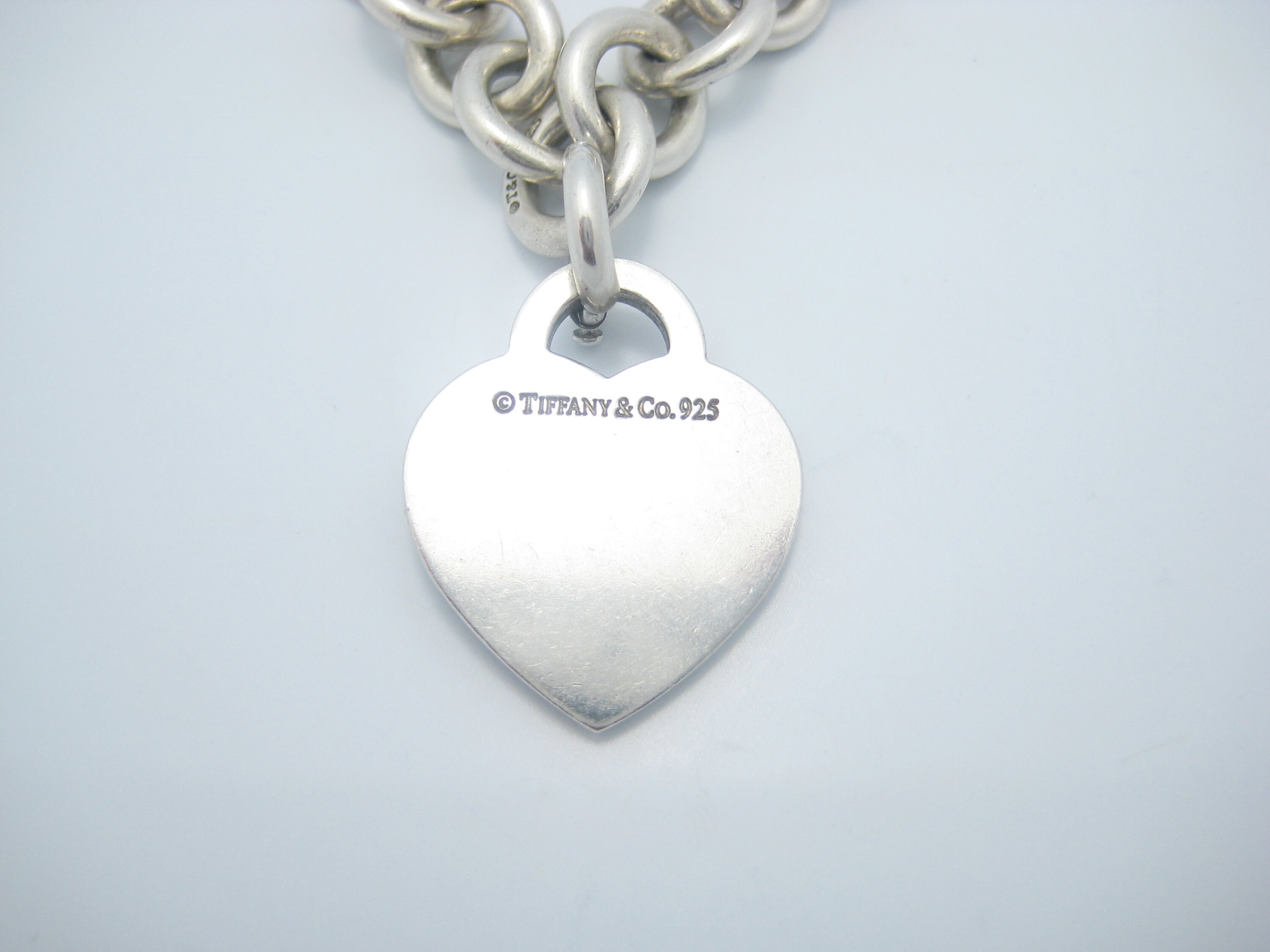Sterling Silver Notes Heart Chain 
