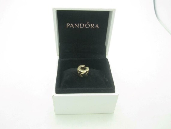 Pandora 14k Yellow Gold Heart Clip 