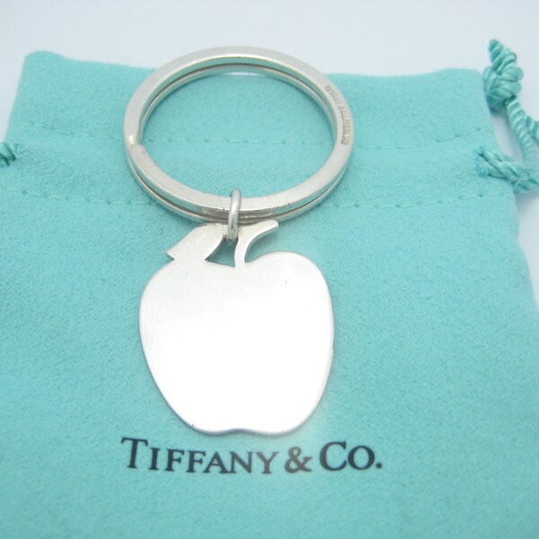 Apple Key Ring Etsy