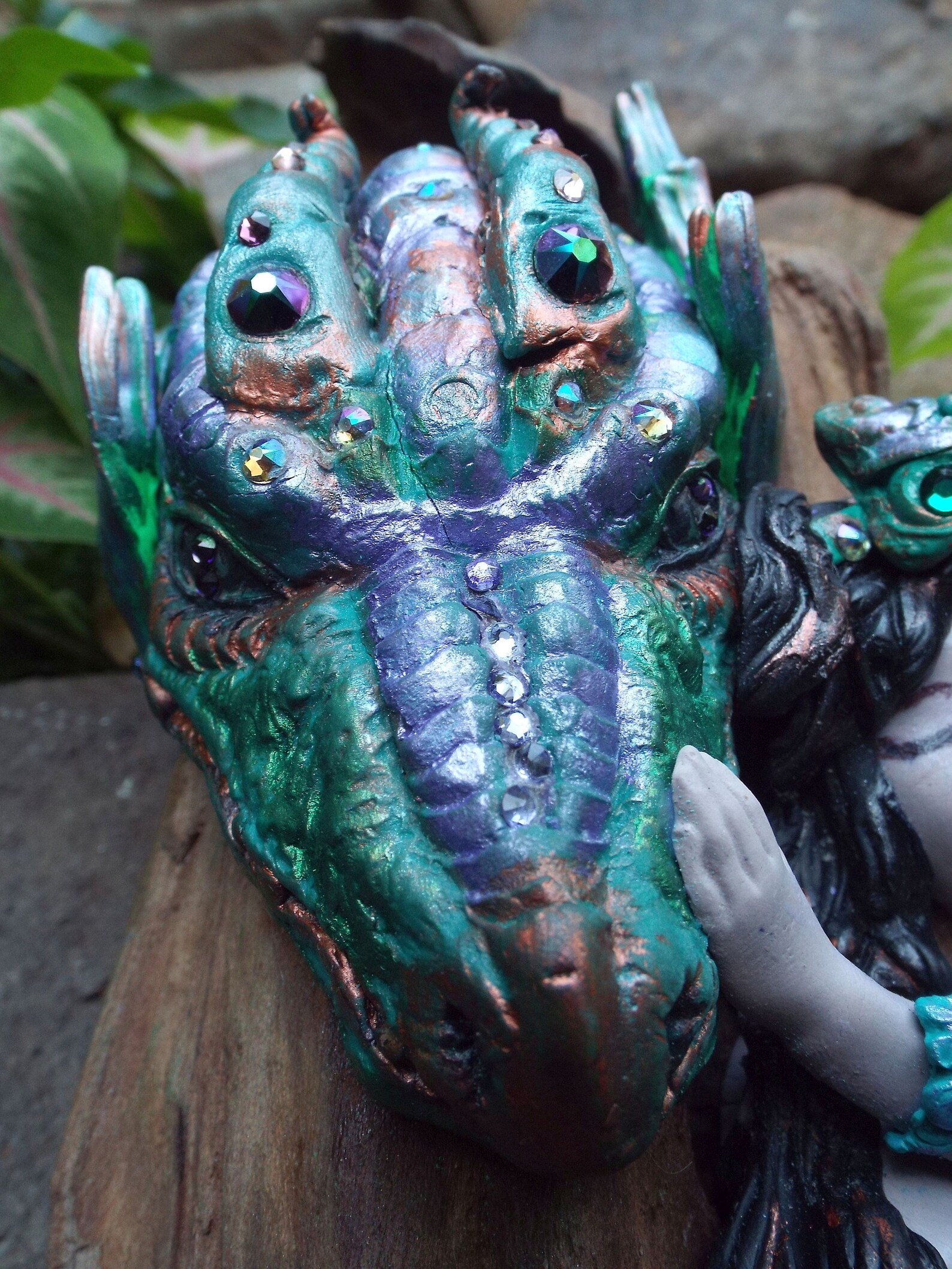 Driftwood Dragon Totem Spirit Sculpture Wall Hanging Dragon Etsy