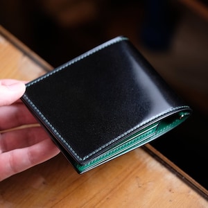 Japanese Shell Cordovan - Money Clip Wallet 02