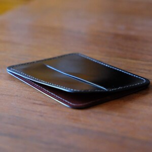 Japanese Shell Cordovan - Card Wallet 03 - Cartera delgada / Tarjetero
