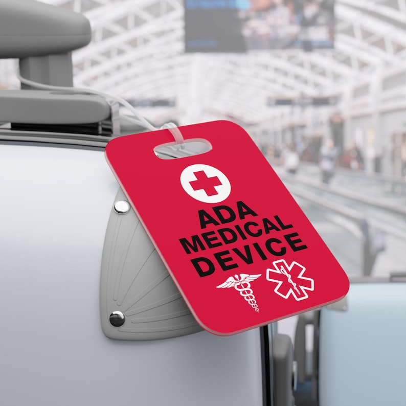 ADA Medical Device Tag // Stroller as Wheelchair Tag // Wagon, Stroller ...