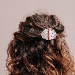 Statement hair jewelry copper hair tie cuff metal hair accessories womans accessories wholesale geometric accessories christmas gift for her